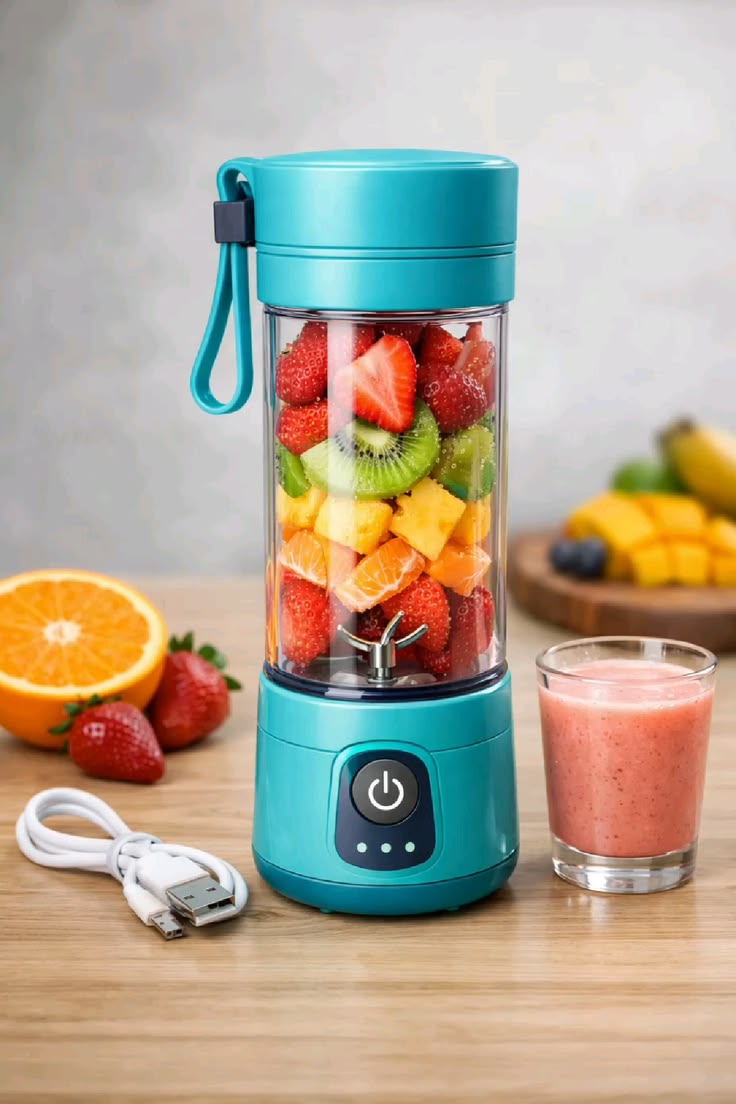 Portable Rechargeable Juicer Blender