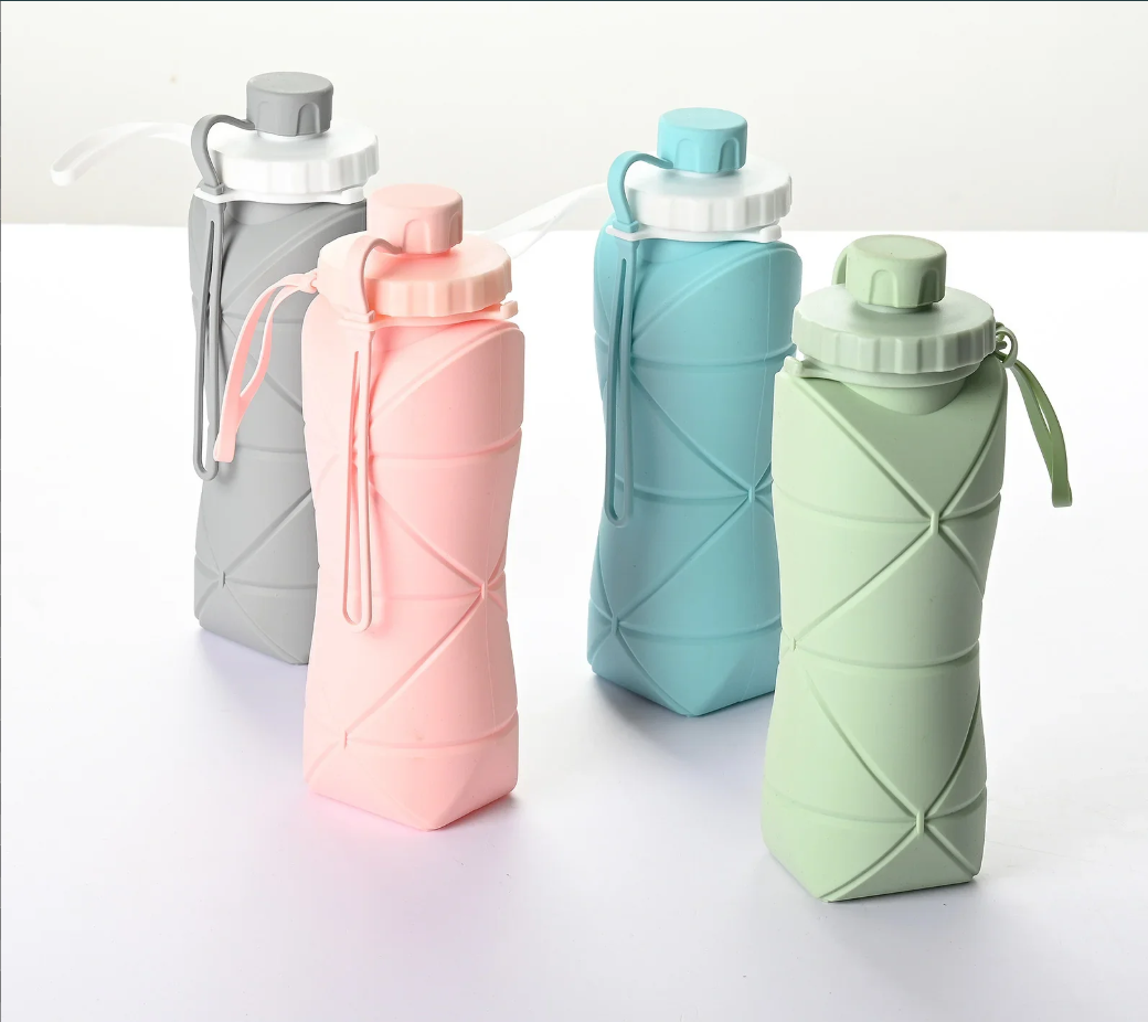 Silicone Foldable Water Bottle