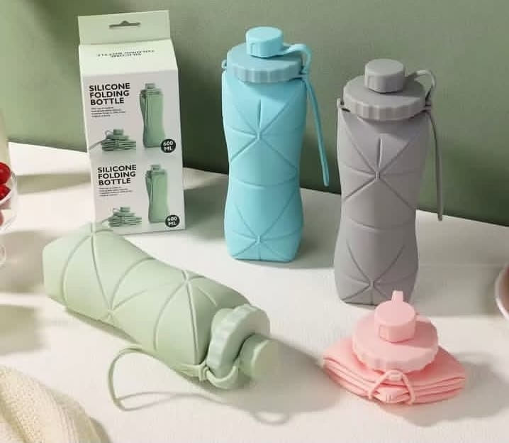 Silicone Foldable Water Bottle